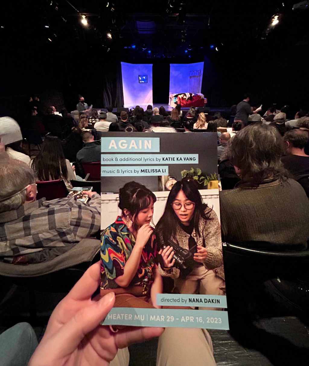 "Again," a musical by Katie Ka Vang and Melissa Li, at Theater Mu
