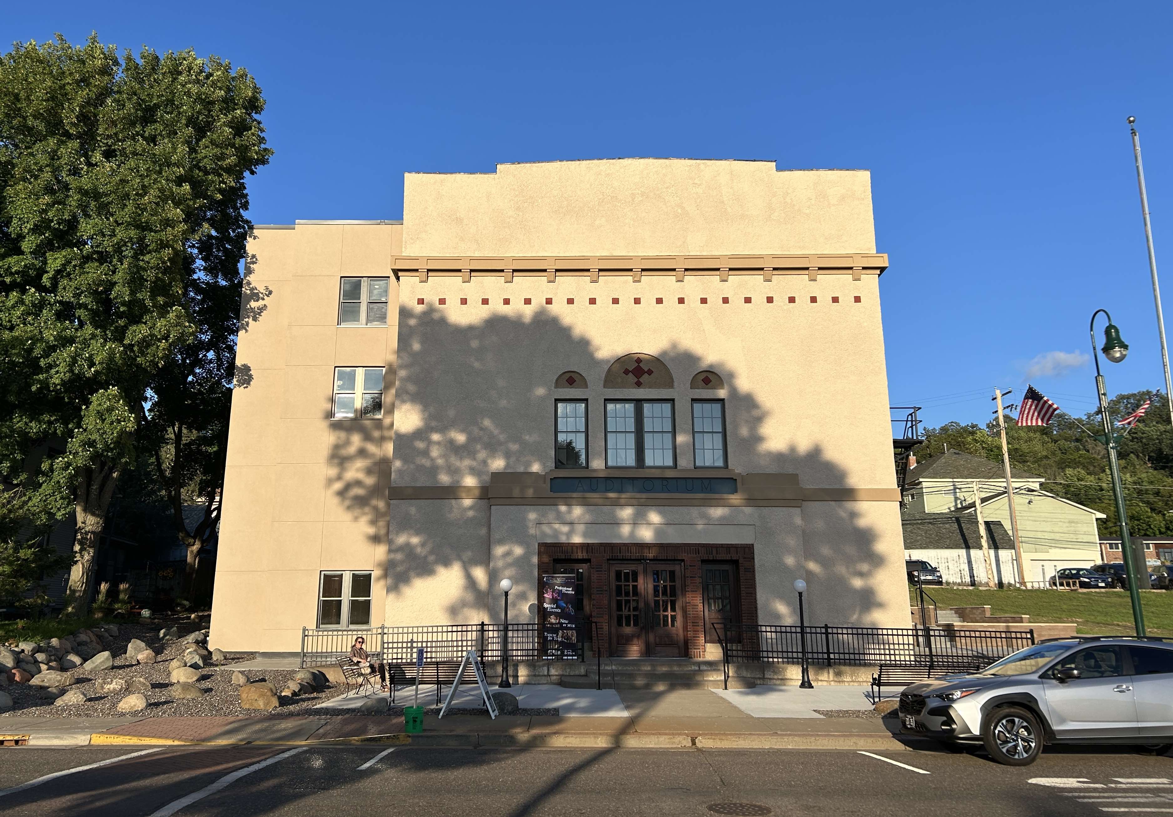 The newly renovated Historic Auditorium in St. Croix Falls