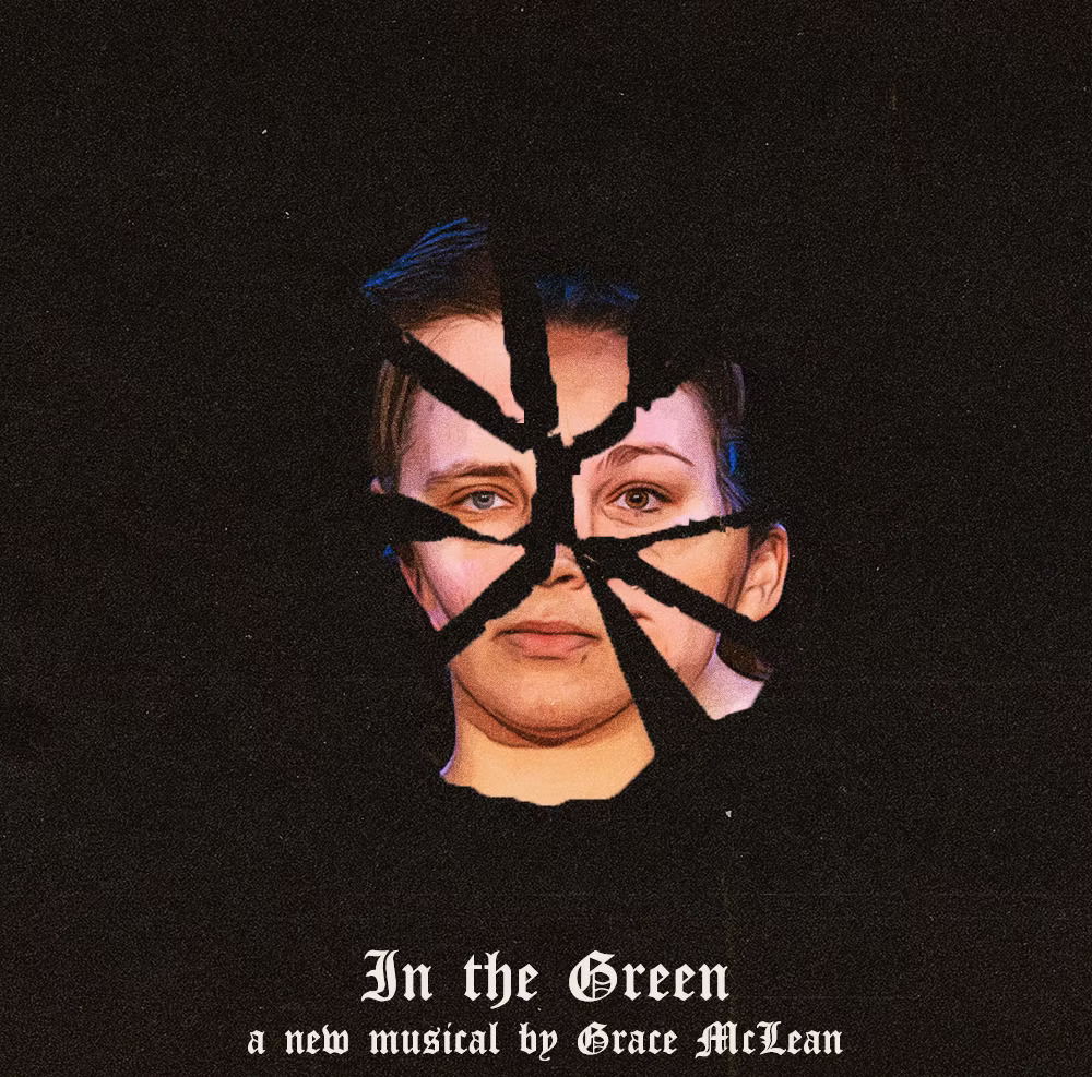 The poster for the musical "In the Green" at Theatre Elision in Minnesota