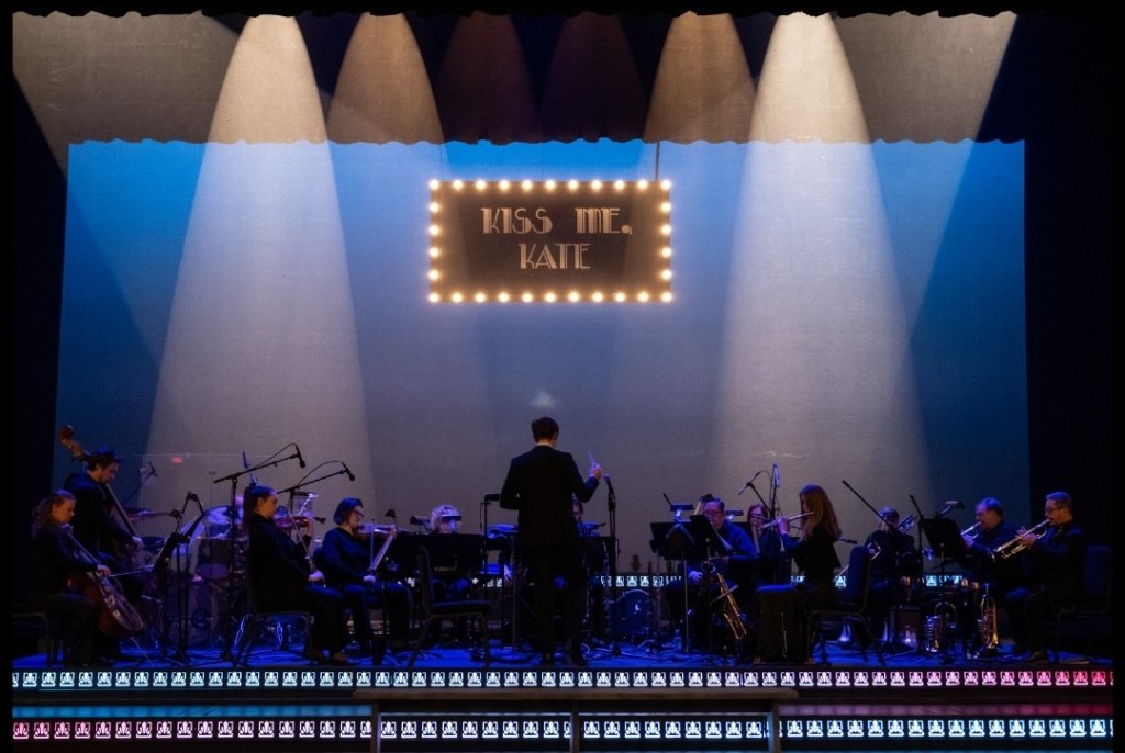 The orchestra at "Kiss Me, Kate" playing at Artistry in Bloomington, MN